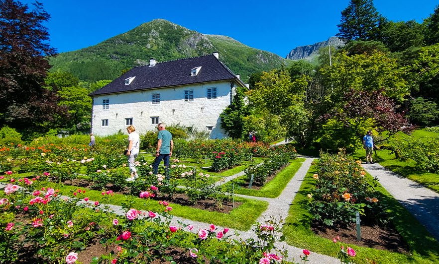 Barony Rosendal Manor House, Rosendal, Norway, Norway